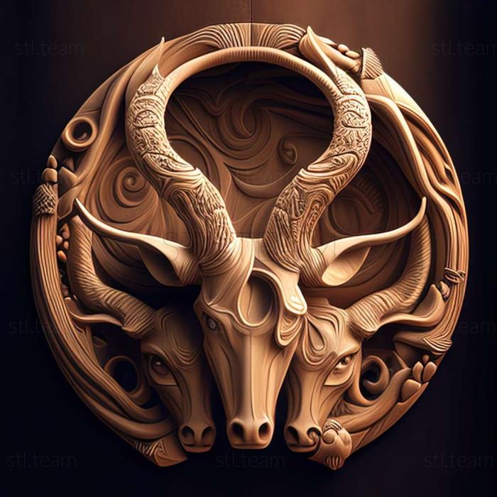 3D model horns (STL)